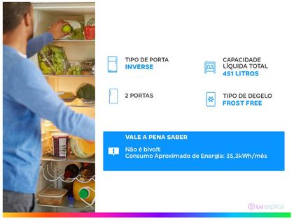 Imagem de Geladeira/Refrigerador LG Frost Free Smart Inverse