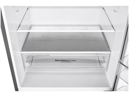Geladeira/Refrigerador LG Frost Free Smart Inverse Prata 451L Inox Look GC-B569NLLM.APZFSBS Imagem de Geladeira/Refrigerador LG Frost Free Smart Inverse Prata 451L Inox Look GC-B569NLLM.APZFSBS