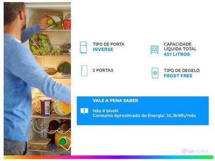 Imagem de Geladeira/Refrigerador LG Frost Free Smart Preta