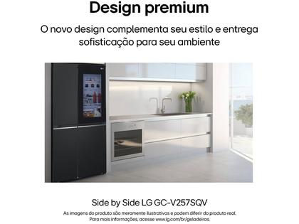 Imagem de Geladeira/Refrigerador LG Smart Frost Free Inox