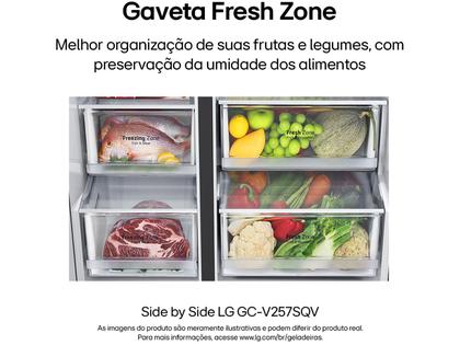 Imagem de Geladeira/Refrigerador LG Smart Frost Free Inox
