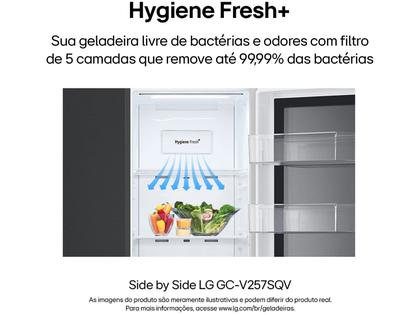 Imagem de Geladeira/Refrigerador LG Smart Frost Free Inox