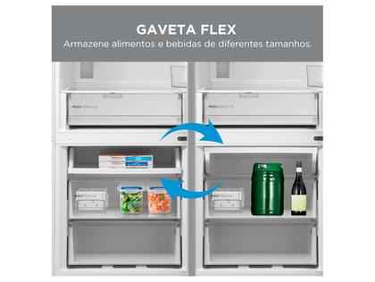 Imagem de Geladeira/Refrigerador Midea Frost Free Inverse Inox 416L MDRB593FGD463 Bivolt