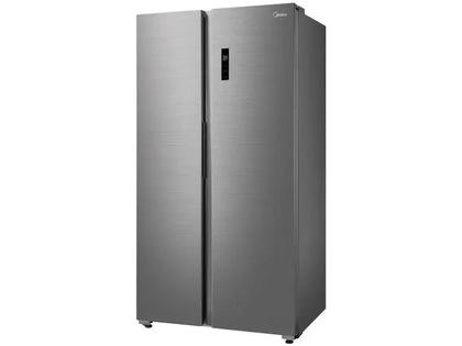 Imagem de Geladeira/Refrigerador Midea Smart Frost Free Side by Side Cinza 511L MDRS710FGD46 127V