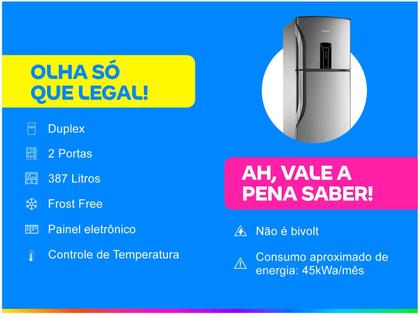 Imagem de Geladeira/Refrigerador Panasonic Frost Free Duplex