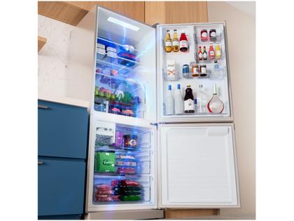 Imagem de Geladeira/Refrigerador Panasonic Frost Free Duplex Inverse Aço Escovado 460L NR-BB64PV1X
