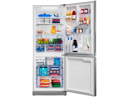 Imagem de Geladeira/Refrigerador Panasonic Frost Free Duplex Inverse Aço Escovado 460L NR-BB64PV1X