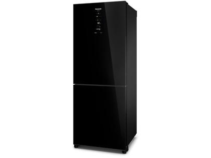 Geladeira/Refrigerador Panasonic Frost Free Duplex Inverse Black Glass 450L BB65 Imagem de Geladeira/Refrigerador Panasonic Frost Free Duplex Inverse Black Glass 450L BB65