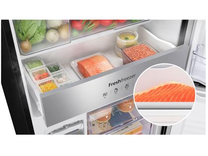 Geladeira/Refrigerador Panasonic Frost Free Duplex Inverse Black Glass 450L BB65 Imagem de Geladeira/Refrigerador Panasonic Frost Free Duplex Inverse Black Glass 450L BB65