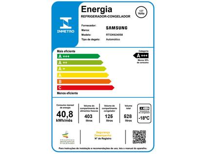 Geladeira Refrigerador Samsung 2 Portas 528 Litros RT53K Frost