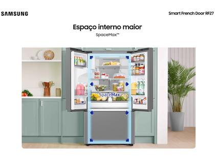 Imagem de Geladeira/Refrigerador Samsung Smart Frost Free French Door 576L com Dispenser de Água e Gelo RF27CG5410SR/AZ
