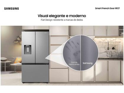 Imagem de Geladeira/Refrigerador Samsung Smart Frost Free French Door 576L com Dispenser de Água e Gelo RF27CG5410SR/AZ