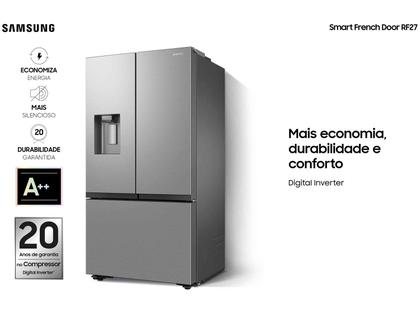 Imagem de Geladeira/Refrigerador Samsung Smart Frost Free French Door 576L com Dispenser de Água e Gelo RF27CG5410SR/AZ