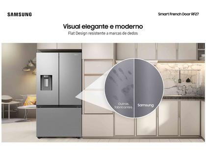 Imagem de Geladeira/Refrigerador Samsung Smart Frost Free French Door 576L com Dispenser de Água e Gelo RF27CG5410SR/BZ