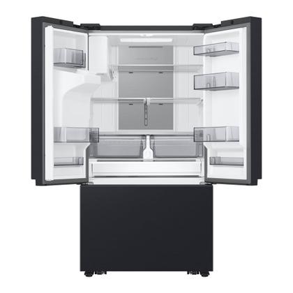 Imagem de Geladeira Samsung Family Hub French Door RF27 com Soundbar com Dispenser de Água e Gelo 564L Black Inox