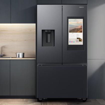 Imagem de Geladeira Samsung French Door Family Hub RF27 564 Litros Preta