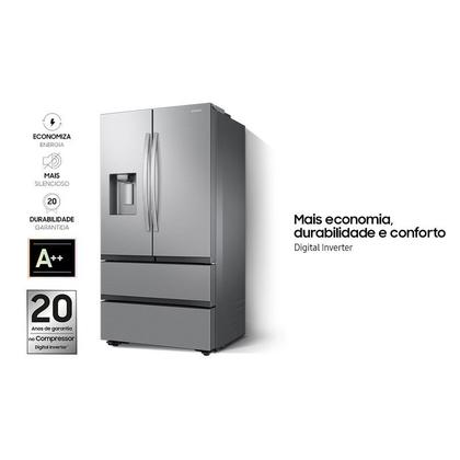 Imagem de Geladeira Samsung French Door RF26 4 Portas 110V RF26CG7400SRAZ