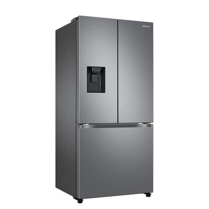 Imagem de Geladeira Samsung RF49A Inverter Frost Free 3 Portas com Dispenser de Água 470L Inox Look