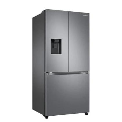 Imagem de Geladeira Samsung RF49A Inverter Frost Free 3 Portas com Dispenser de Água 549L Inox Look
