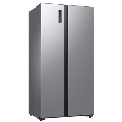 Imagem de Geladeira Samsung Side by Side RS52 490L Inox Look 220V RS52B3000M9/BZ