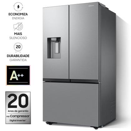 Imagem de Geladeira Samsung Smart French Door 3 Portas 576L Inox 220V RF27CG5410SRBZ