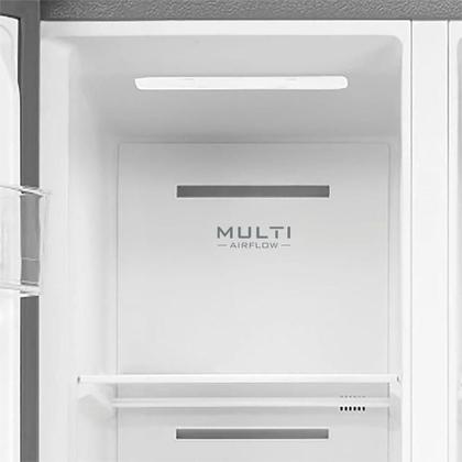 Imagem de Geladeira Side By Side 442 Litros Inverter Conectada RS598 Midea Inox