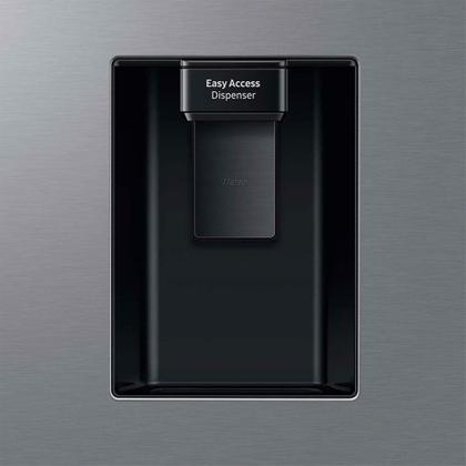 Imagem de Geladeira Side by Side RS57 SmartThings Inox com Dispenser de Água, AI Energy Mode e SpaceMax 560 Litros Samsung