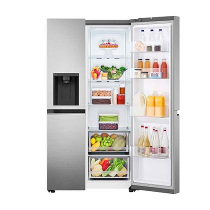Imagem de Geladeira Smart GC-L257SLP1.APZGSBS Degelo Side by Side 2 Portas Inverter 611 Litros LG