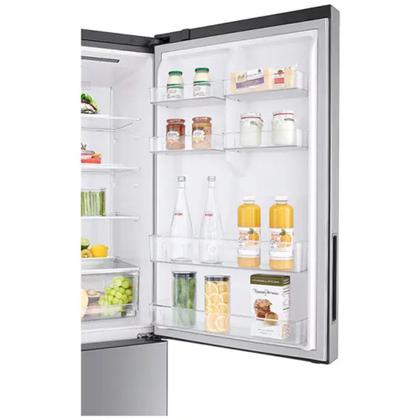 Imagem de Geladeira Smart LG Bottom Frezer 451L Frost Free Inverter Inox