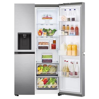 Imagem de Geladeira Smart LG Side by Side 611 Litros GC-L257SLP