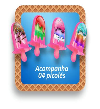 Imagem de Geladeira Sundae Completa Com Acessórios 61cm - Magic Toys