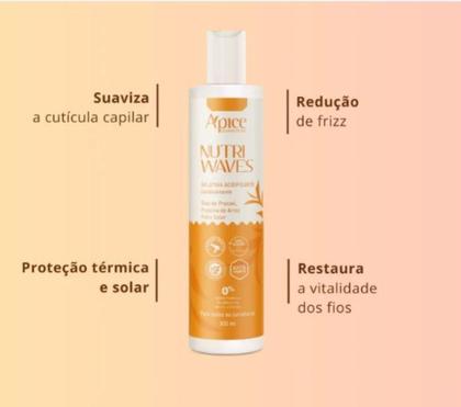 Imagem de Gelatina Acidificante Nutri Waves Apse 300ml - Apse Cosmetics