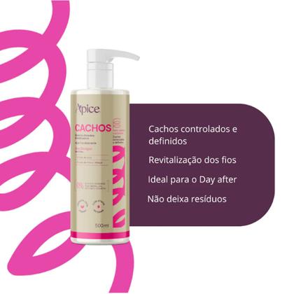 Imagem de Gelatina Ativadora e Nutritiva Apice Cachos Essence 500ml