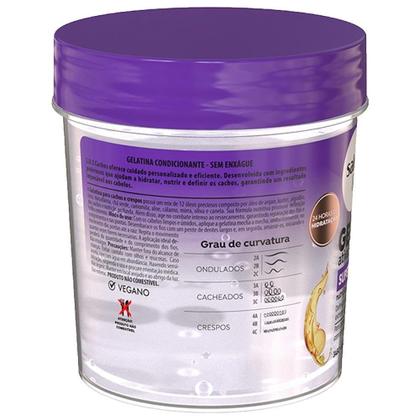 Imagem de Gelatina Capilar Salon Line SOS Cachos  Super Óleos 400g