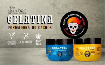 Imagem de Gelatina form cacho s.h super volume 250g