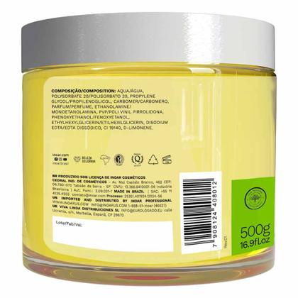 Imagem de Gelatina Maracujá Inoar Meu Cacho Meu Crush Teen