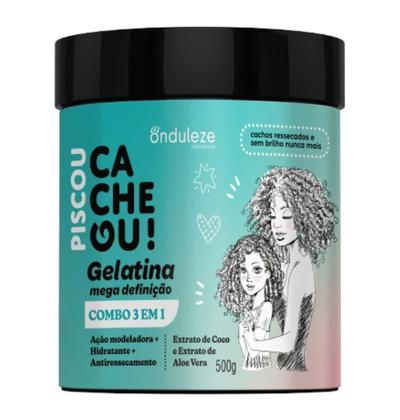 Imagem de Gelatina Mega Definição Cachos e Crespos Onduleze 500g