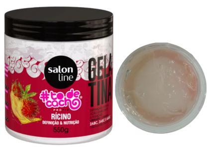 Imagem de Gelatina Salon Line Rícino todecacho 550g