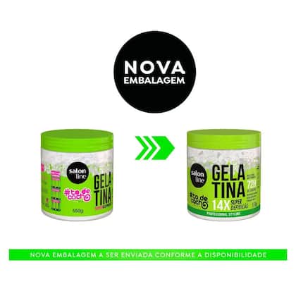 Imagem de Gelatina Salon Line todecacho Super Definição 550g