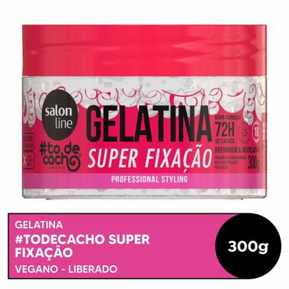 Imagem de Gelatina Super Fixação todecacho Profix Salon Line