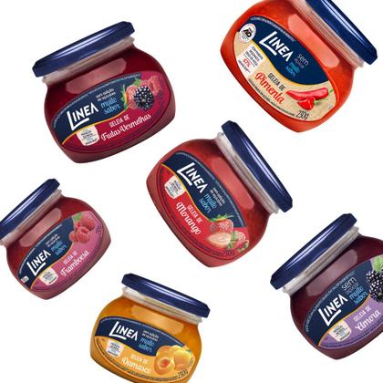 Imagem de Geleia Linea Sabor Framboesa de 230g
