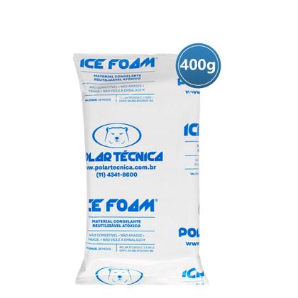 Imagem de Gelo Artificial Espuma Ice Foam 400g Caixa com 30 Unidades