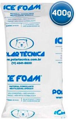 Imagem de Gelo Artificial Espuma Ice Foam 400G Caixa Fechada 30 Un