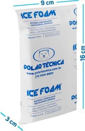 Imagem de Gelo Artificial Espuma Ice Foam 400G Caixa Fechada 30 Un