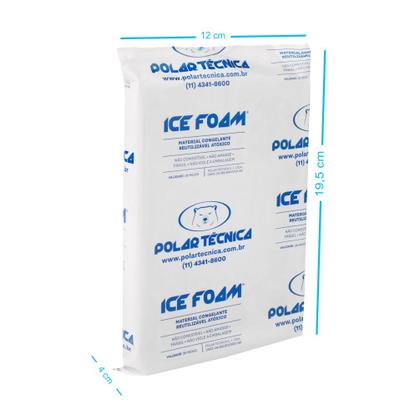 Imagem de Gelo Artificial Espuma Ice Foam 900g Kit com 07 unidades