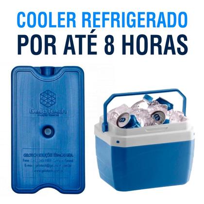 Imagem de Gelo Artificial Rigido De 200ml Gelotech Original 10 Unidade