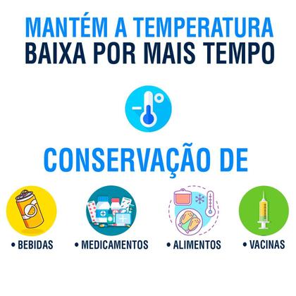 Imagem de Gelo Artificial Rigido De 200ml Gelotech Original 5 Unidade