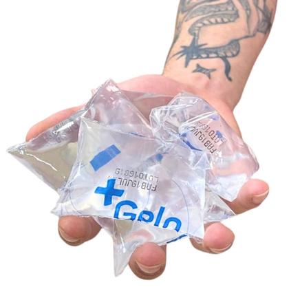 Imagem de Gelo Gel Artificial Flexível Gelo 65g  Kit com 50 unidades