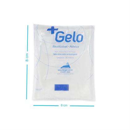 Imagem de Gelo Gel Artificial Flexível Gelo 65g  Kit com 50 unidades