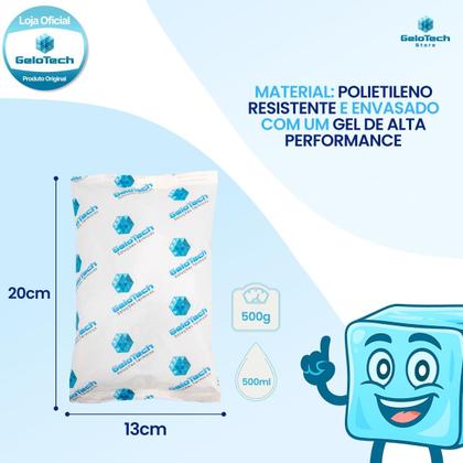 Imagem de Gelo Placa Gel Artificial Reutilizável Flexível Transporte Alimentos Bebidas Medicamentos para Cooler Caixa Térmica Isopor 15g 45g 120g 170g 300g 500g